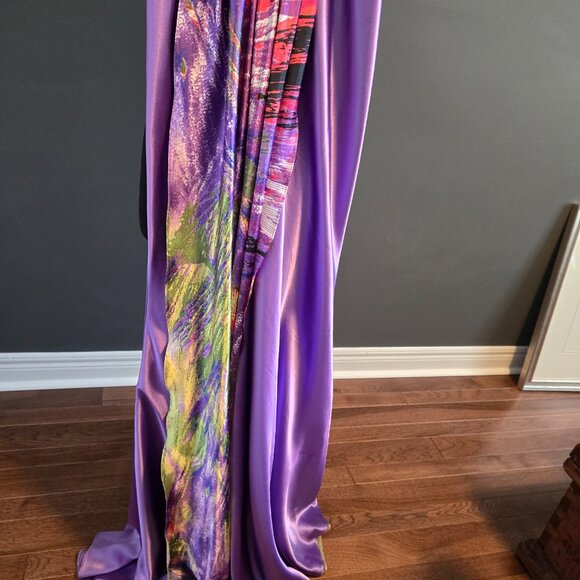 stunning purple beaded/jeweled detailed gown by BLUSH Prom by Alexia - Picture 12 of 15